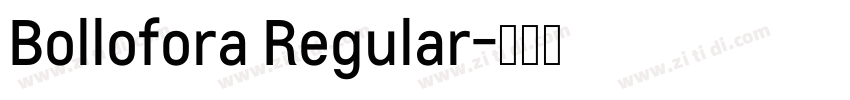 Bollofora Regular字体转换